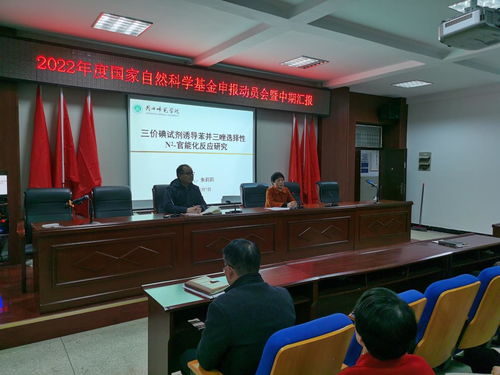 化學(xué)化工學(xué)院召開2022年度國家自然科學(xué)基金申請動員會暨系列科研講座